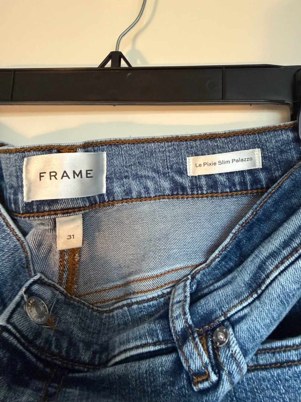FRAME Le Pixie Slim Palazzo - Picture 5 of 6